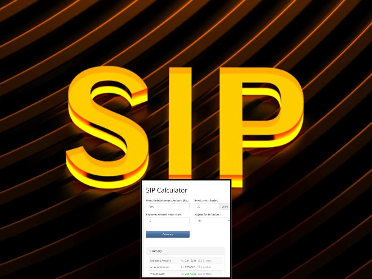 76,00 रुपए की SIP से कितना बनेगा? 76,00 रुपए की SIP से कितना बनेगा?