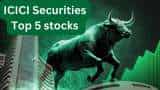 ICICI Securities 5 top stocks to buy investors can get up to 45 pc return check targets