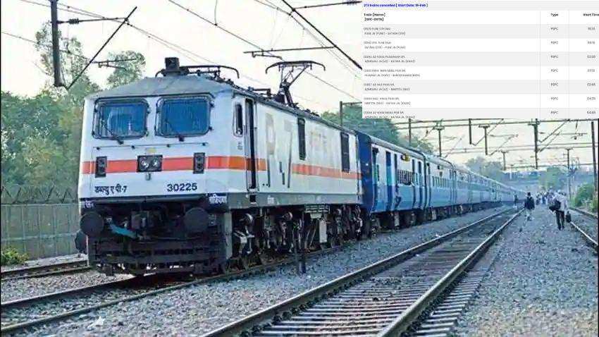 Trains Cancelled: 250 से अधिक ट्रेनों को किया गया रद्द, घर छोड़ने से पहले  देख लें लिस्‍ट