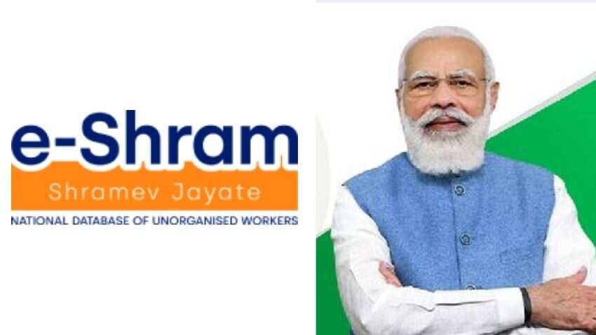 E Shram Card How To Register Online On Eshram Gov In Check Details