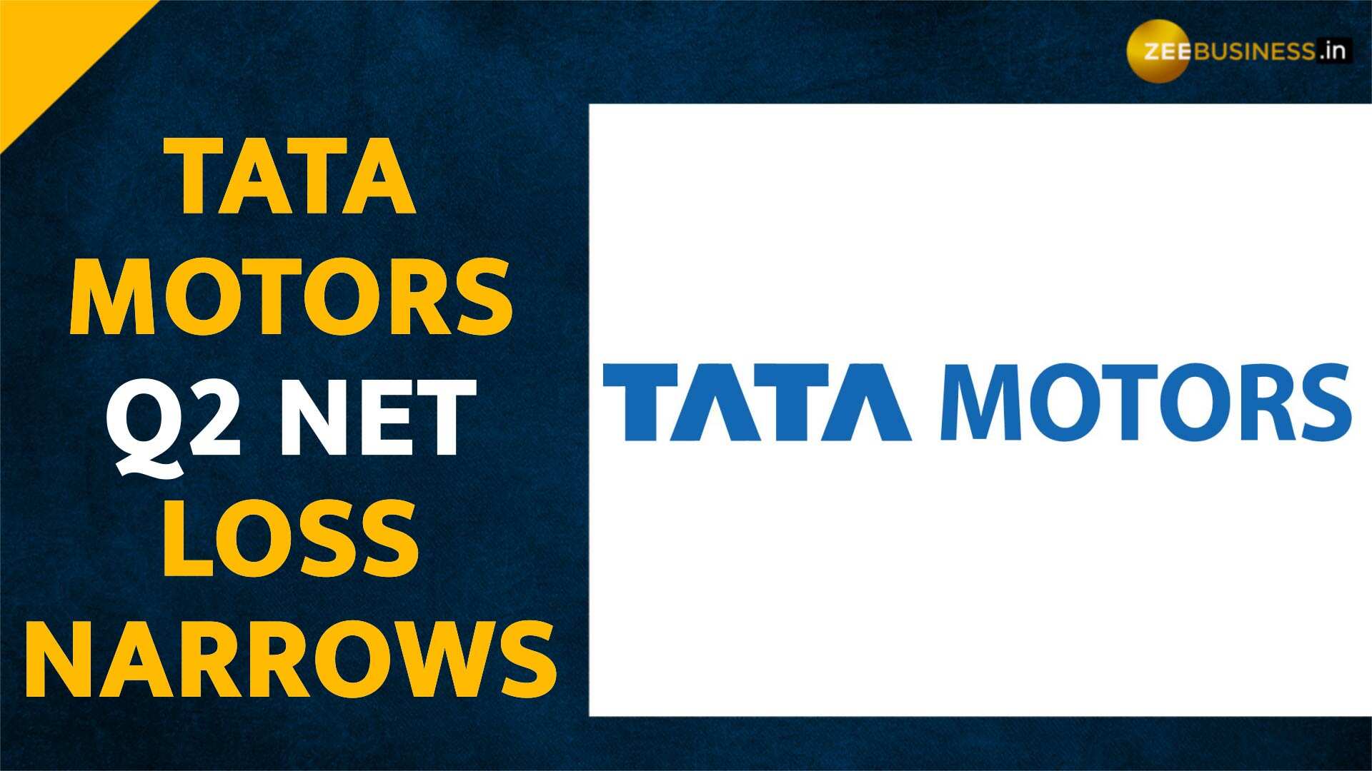 Tata Motors Q Consolidated Net Loss Narrows Revenue Jumps Yoy