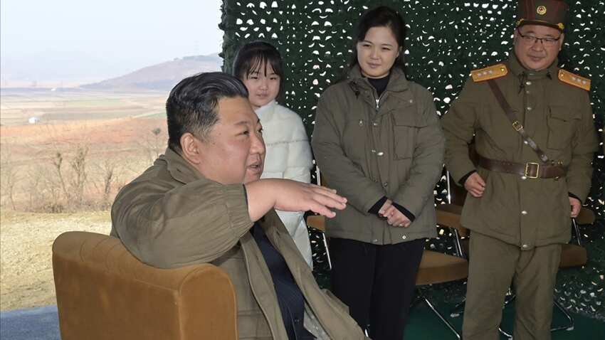 North Korea Unveils Leader Kim Jong Un S Daughter At Intercontinental