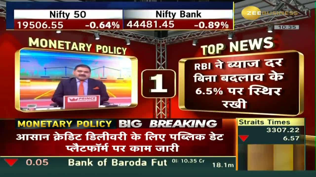 Anil Singhvi Assesses Rbi S Policy Stable Interest Rates Amidst