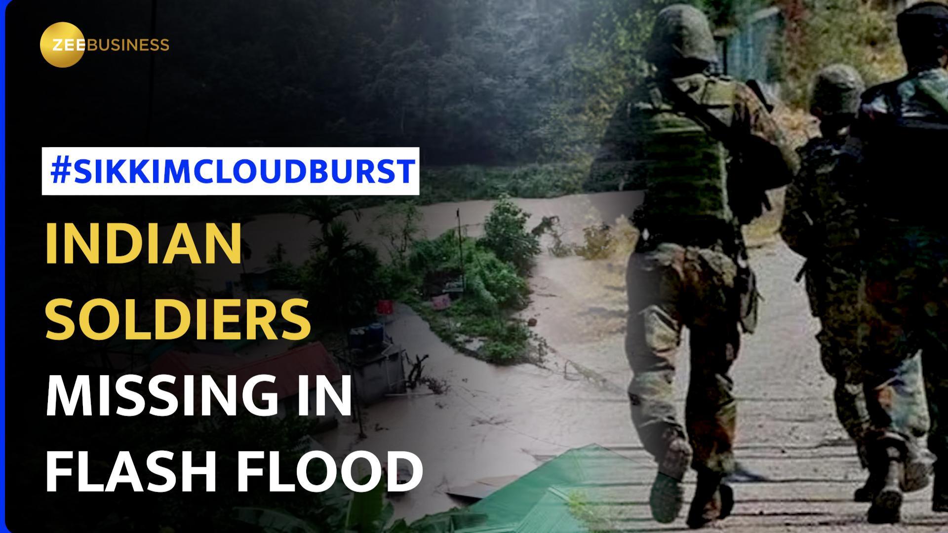 Sikkim Cloudburst Triggers Flash Floods Search Underway For Missing