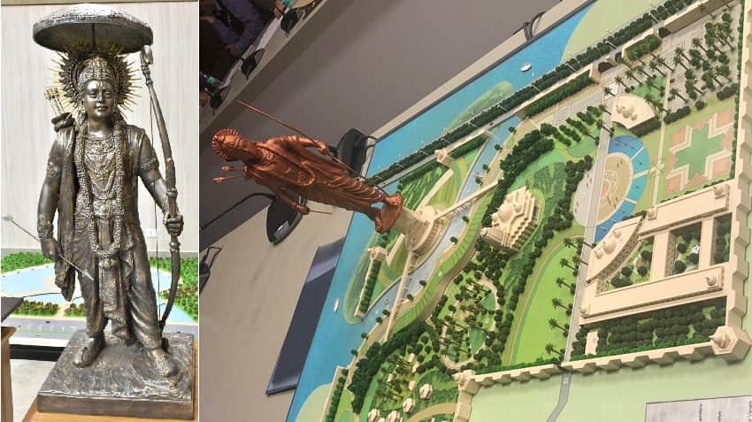 पहली झलक- भगवान राम की अयोध्या में 221 मीटर ऊंची मूर्ति, BJP प्रवक्ता ने कहा- पैसे की कमी नहीं होगी