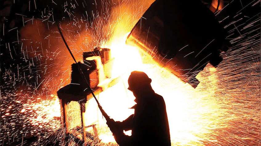 भारत में कच्चे इस्पात का उत्पादन दिंसबर में 1.4 फीसदी तक गिरा