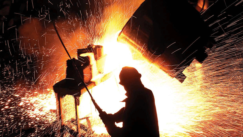 भारत में कच्चे इस्पात का उत्पादन दिंसबर में 1.4 फीसदी तक गिरा