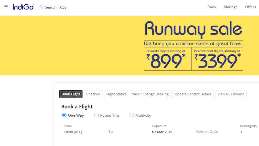 HOLI सेल! इंडिगो ने सस्‍ते टिकट का ऑफर निकाला, 899 रुपए में करें यात्रा