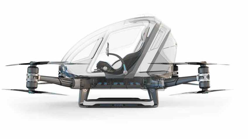 इस देश में लॉन्च की गई ड्राइवर लेस ड्रोन टैक्सी, 35 किलोमीटर तक कर सकेंगे यात्रा 