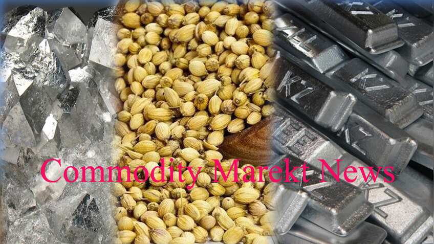 कमोडिटी बाजार : बेस मेटल में उछाल, कृषि जिंसों में गिरावट जारी