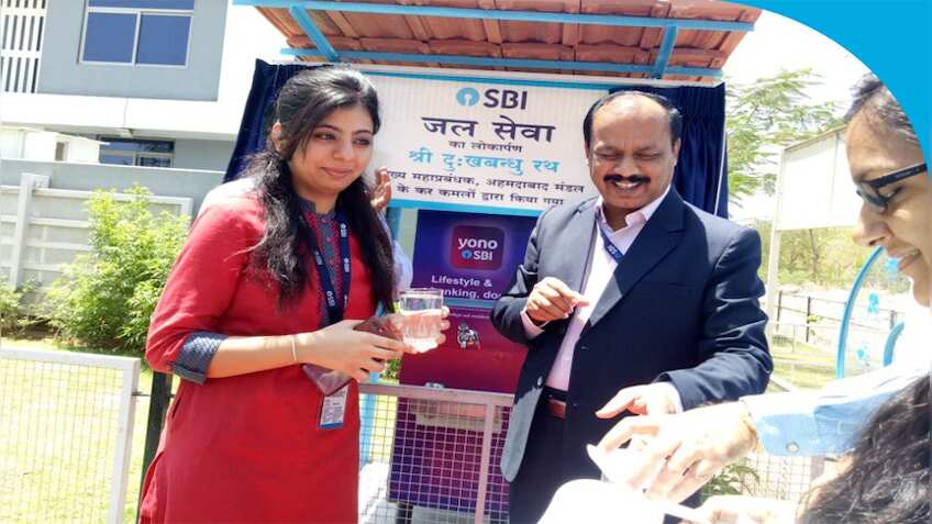 SBI मुफ्त में पिलाएगा ठंडा पानी, शुरू की 'फ्री वाटर ऑन व्‍हील्‍स' सर्विस