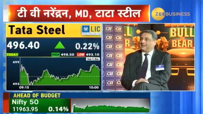 Budget 2019: राजकोषीय घाटा से उबरने के लिए उठाने होंगे कदम, टाटा स्टील के एमडी टी वी नरेंद्रन ने दी ये सलाह