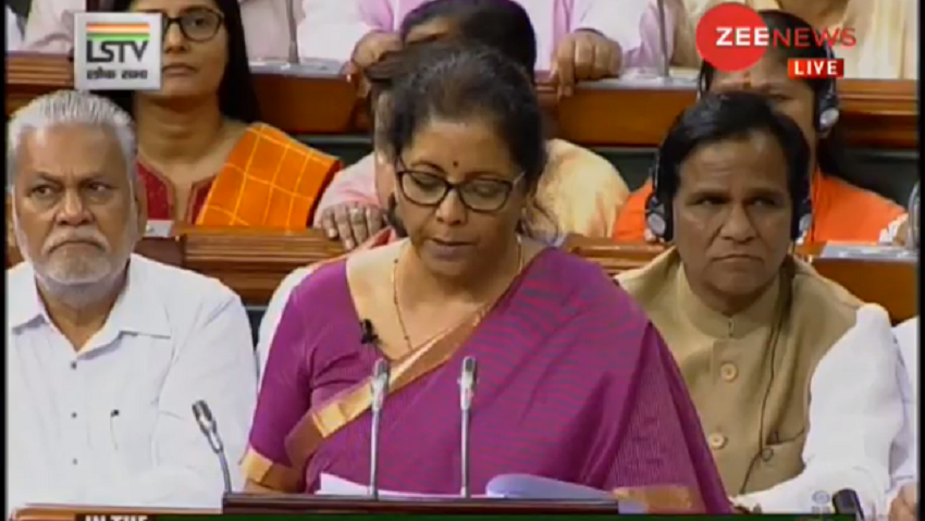 Budget 2019: वित्त मंत्री निर्मला सीतारमण ने शायराना अंदाज में बताया बजट का मकसद