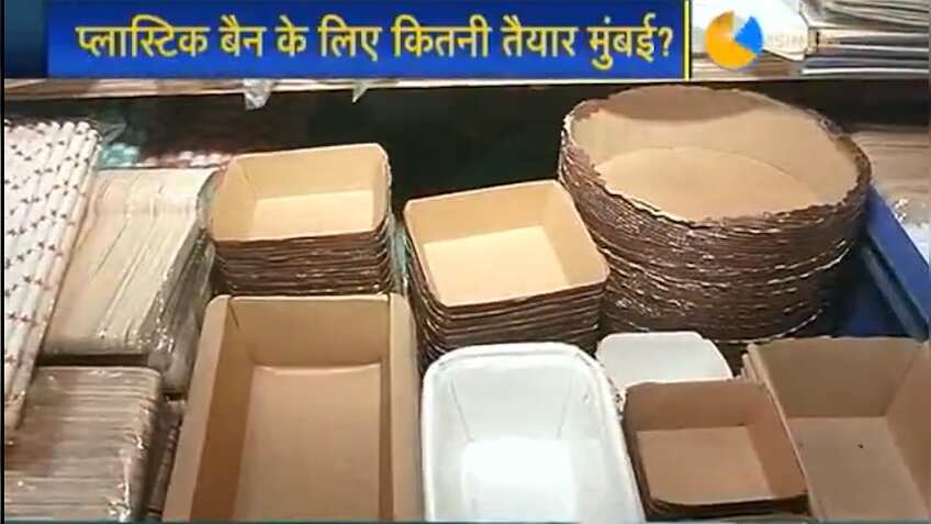 प्लास्टिक बैन का असर, मुंबई के बाजार में बांस-कागज के प्रोडक्ट्स की भरमार