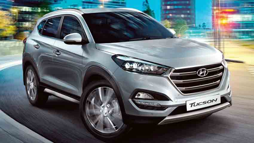 Hyundai जल्द करेगी फेसलिफ्ट Tucson SUV BS-VI को पेश, ऑन रोड हो रही टेस्टिंग