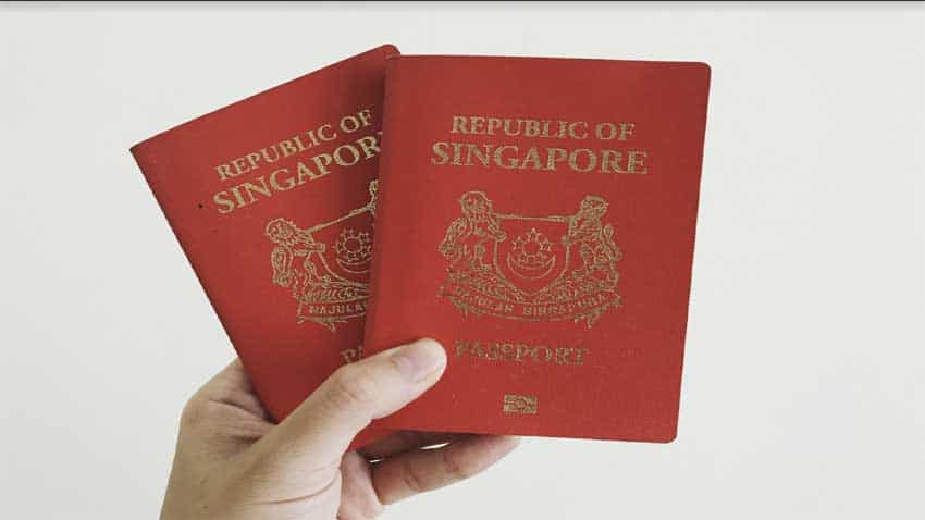 सिंगापुर पासपोर्ट दूसरे नंबर पर