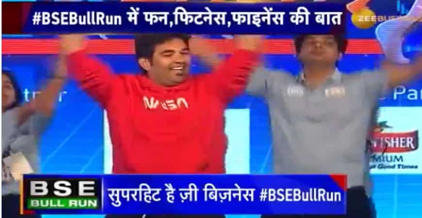  	Share your picture with the hashtag #Zee Business #BSEBullrun on Zee Business's Twitter handle or FB page