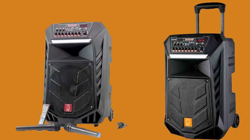 Detel ट्रॉली स्पीकर रिव्यू: कम खर्चा, पड़ोसियों में चर्चा