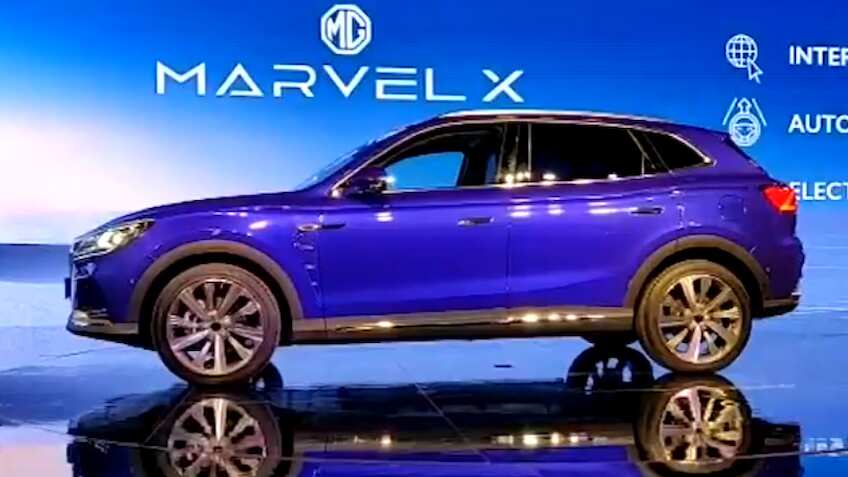 Auto Expo 2020: MG मोटर ने पेश की 6 सीटों वाली Marvel X, जानें सबकुछ...