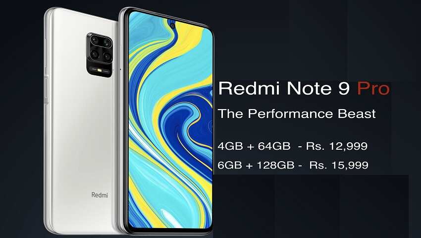 Redmi Note 9 Pro की कीमत