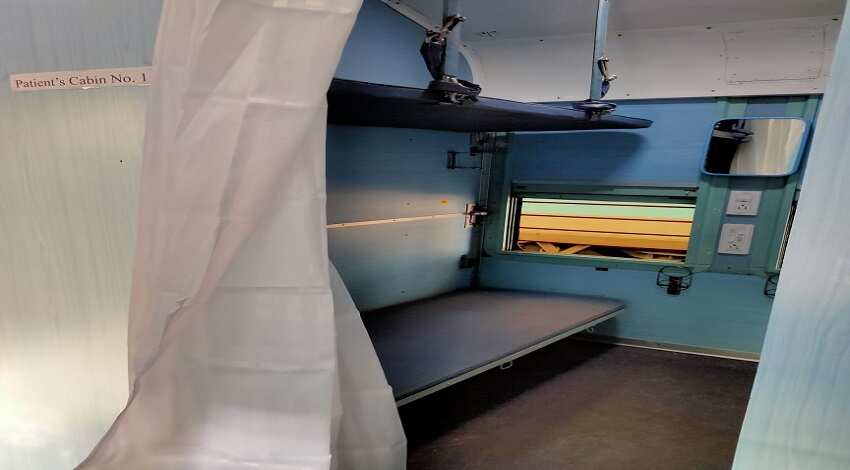 रेलवे अस्पतालों में तैयार किए गए 6500 बेड