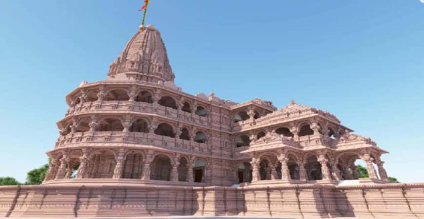 Shri Ram Janmabhoomi Teertha Kshetra Trust ने जारी की मंदिर की तस्वीरें 