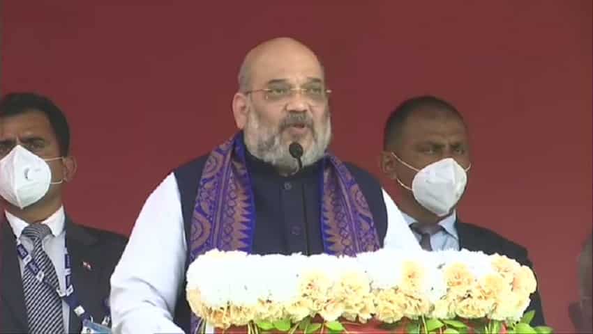 बंगाल के रण में अमित शाह का ऐलान- चुनाव खत्म होते-होते दीदी भी जपेंगी 'जय श्रीराम'