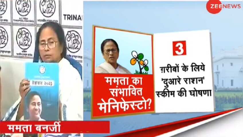 Bengal Election: दीदी के पिटारे से घोषणाओं की बरसात, किसानों को 10,000  रुपये और 5 लाख लोगों को रोजगार