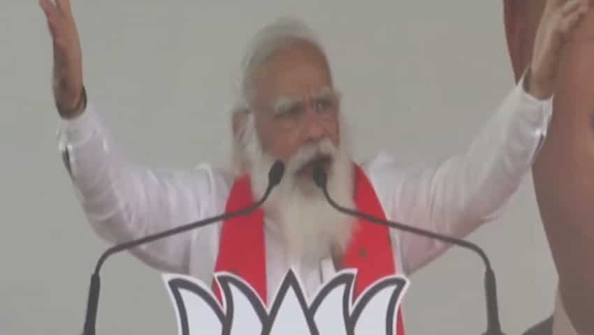 Bengal Election 2021: चुनावी रैली में बोले पीएम मोदी,  '2 मई, दीदी गई, बंगाल के लोगों ने ठान लिया'