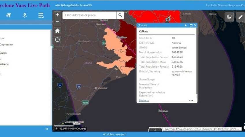 Cyclone Yaas: आप भी लाइव देख सकते हैं कैसे आगे बढ़ रहा है चक्रवाती तूफान, निजी एजेंसी भी कर रही हैं अलर्ट