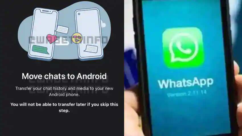 WhatsApp chat Android To I Phone