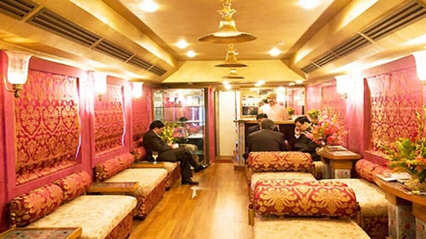3 deluxe rooms in 13 coaches of Rajasthan Royal on Wheels
