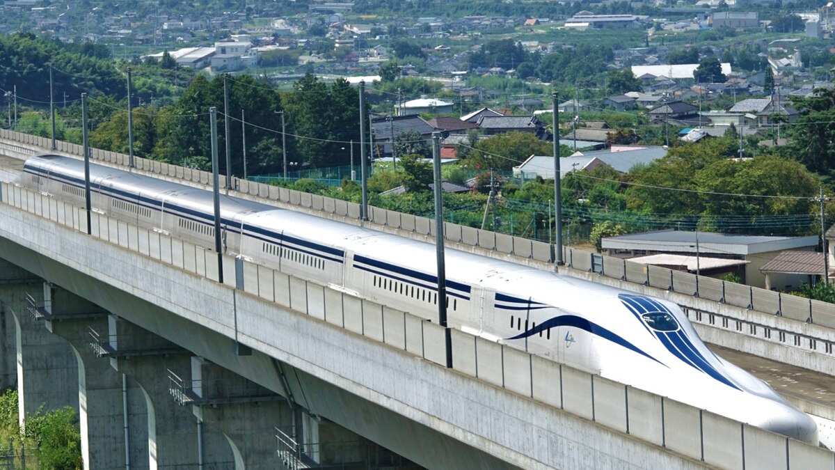5.जापान पहले ही बना चुका है हाईस्पीड मेग्लेव ट्रेन
