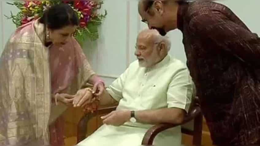 Prime Minister Narendra Modi rakhi sister sends him rakhi prays for his ...