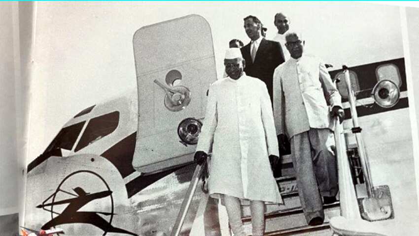 एयर इंडिया का पहला बोइंग 707 विमान भारत आया