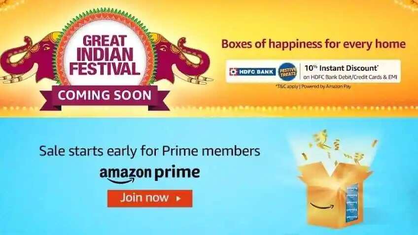 अमेजन ने ग्रेट इंडियन सेल का किया ऐलान, जानिए कब से उठा सकते हैं आकर्षक ऑफर्स का फायदा