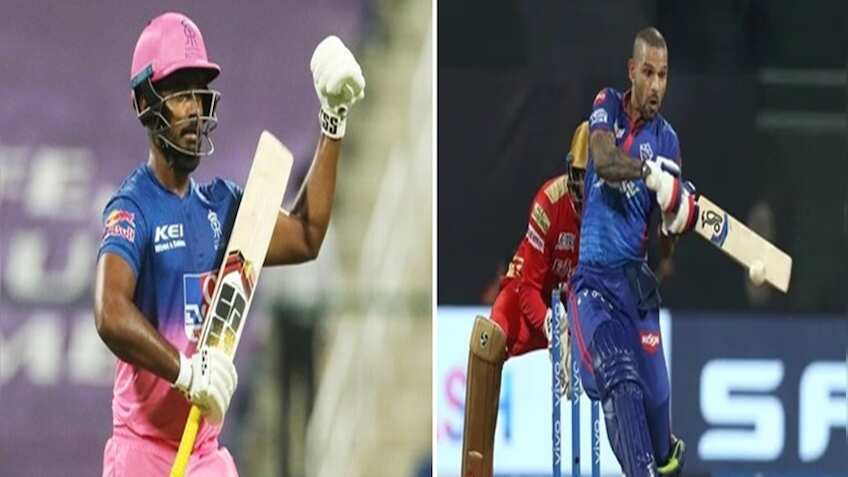 IPL 2021: Sanju Samson ने Shikhar Dhawan को पछाड़ा, Orange Cap पर जमाया कब्जा, जड़ दिए ताबड़तोड़ 82 रन