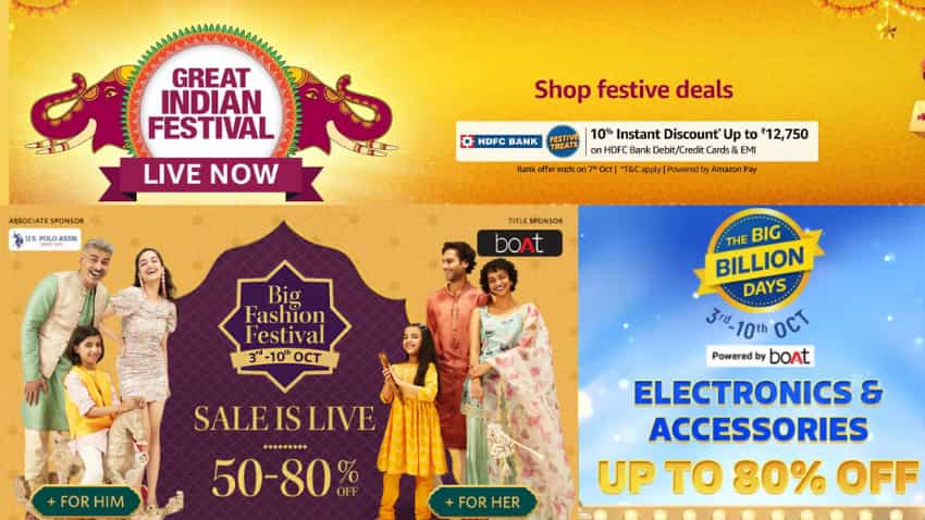 Amazon, Flipkart और Myntra की आज से सेल शुरू, बंपर डिस्काउंट्स के साथ इन प्रोडक्ट्स की जल्द करें खरीदारी- ये हैं Top Deals