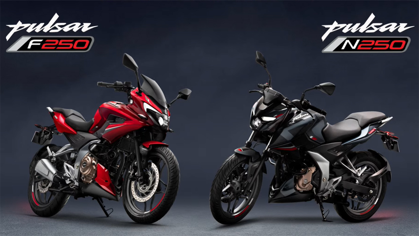 बजाज ऑटो की Pulsar F250 और N250 बाइक लॉन्च ...