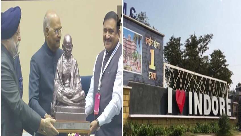 Swachh Survekshan 2021: देश का सबसे स्वच्छ शहर का अवॉर्ड जीत इंदौर ने रचा इतिहास, मिला 12 करोड़ का सफाई मित्र पुरस्कार