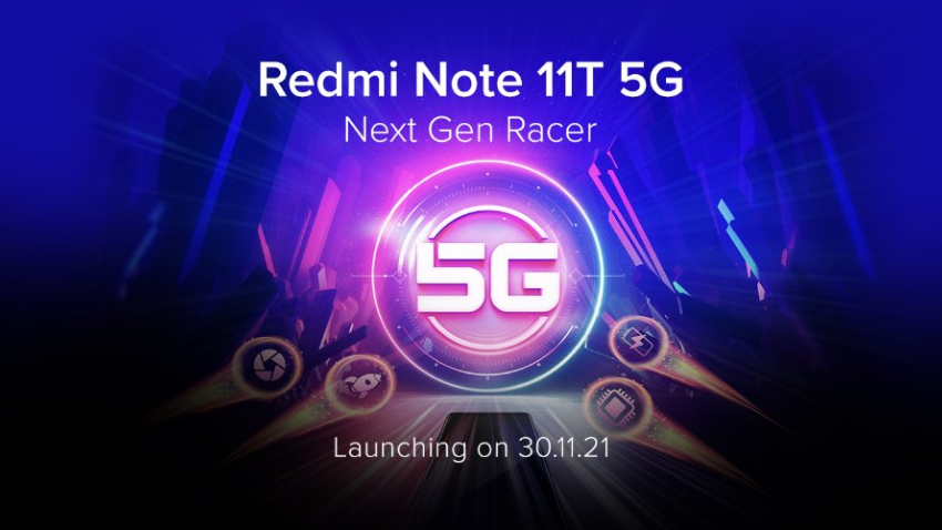 गेमिंग फीचर्स के साथ कल लॉन्च होगा Redmi Note 11T 5G स्मार्टफोन, फास्ट चार्जिंग सपोर्ट के साथ मिलेगा बहुत कुछ