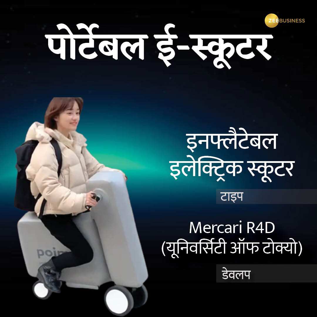 पोर्टेबल इलेक्ट्रिक-स्कूटर