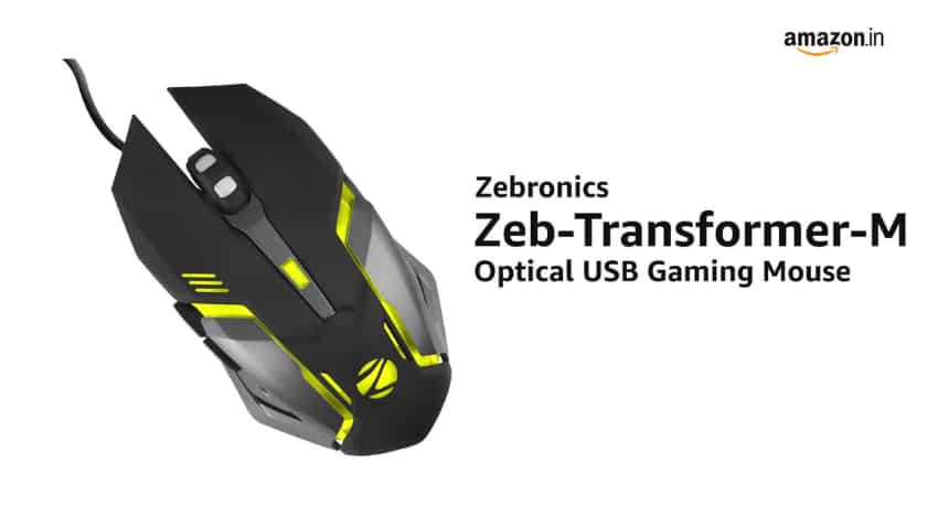 Zebronics LED गेमिंग माउस