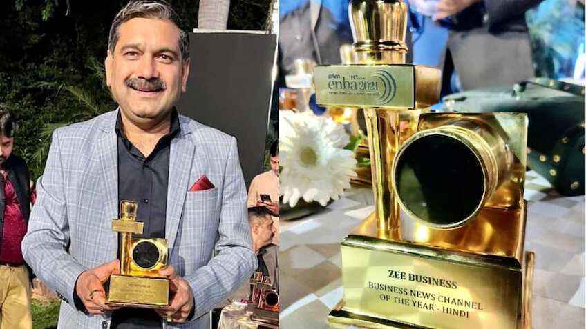 ENBA अवॉर्ड्स में ज़ी बिज़नेस की धूम, बना 'बेस्ट बिजनेस चैनल'- मिला दर्शकों का भरपूर प्यार