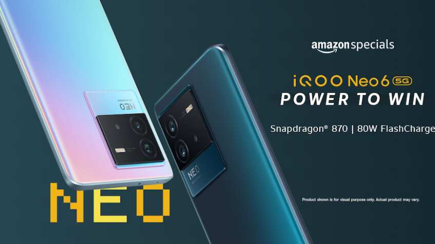 64MP कैमरा, 4700mAh बैटरी के साथ पेश हुआ iQOO Neo 6 स्मार्टफोन, यहां जानें स्पेसिफिकेशंस, कीमत से लेकर सबकुछ