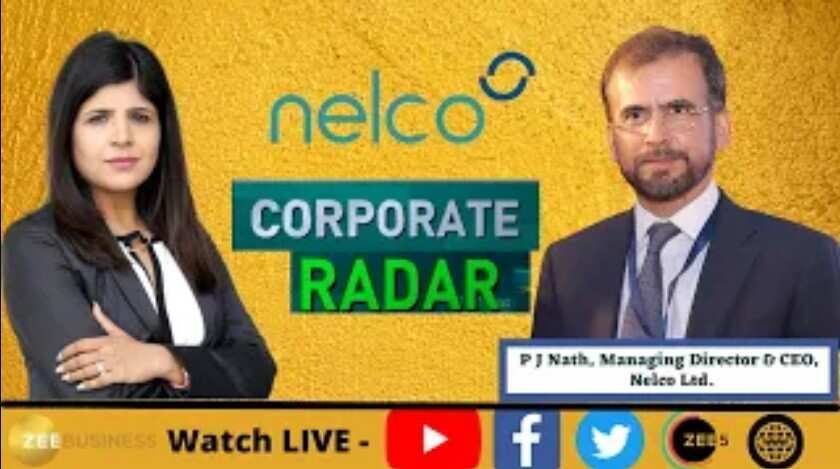 Corporate Radar: ज़ी बिज़नेस के साथ खास बातचीत में नेल्को के MD और CEO, P J Nath