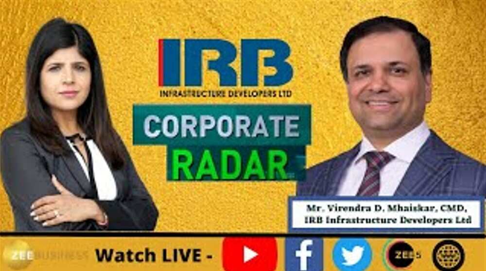 Corporate Radar: ज़ी बिज़नेस के साथ खास बातचीत में IRB इंफ्रा के CMD, वीरेंद्र म्हैसकर