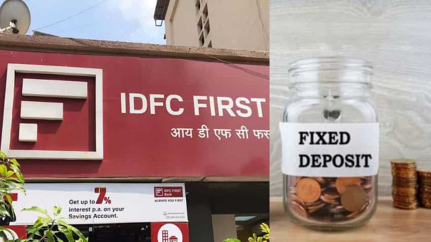 IDFC First Bank senior citizen fd rates