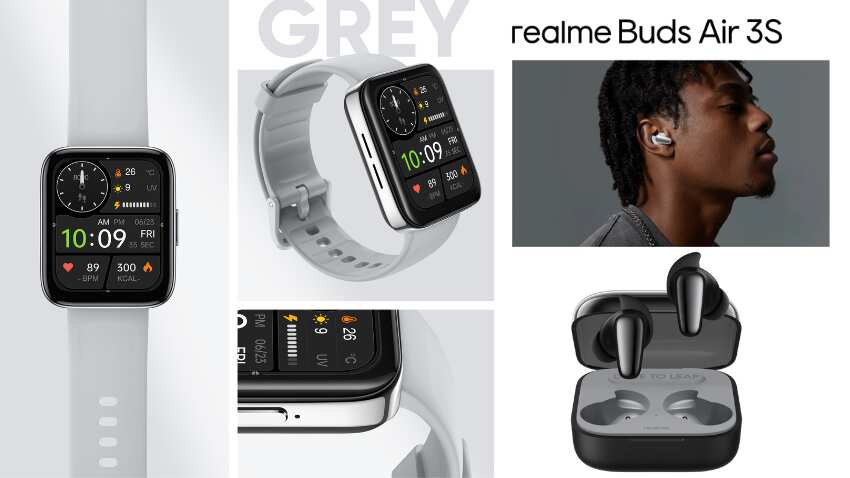 In pics: कम कीमत, दमदार बैटरी बैकअप के साथ लॉन्च हुई Realme Watch 3 Pro और Buds Air 3S- जानिए खूबियां
