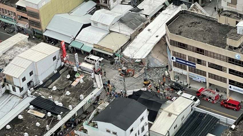 ताइवान में लगातार दूसरे दिन भूकंप के झटके, तस्वीरों में देखें तबाही का दर्द